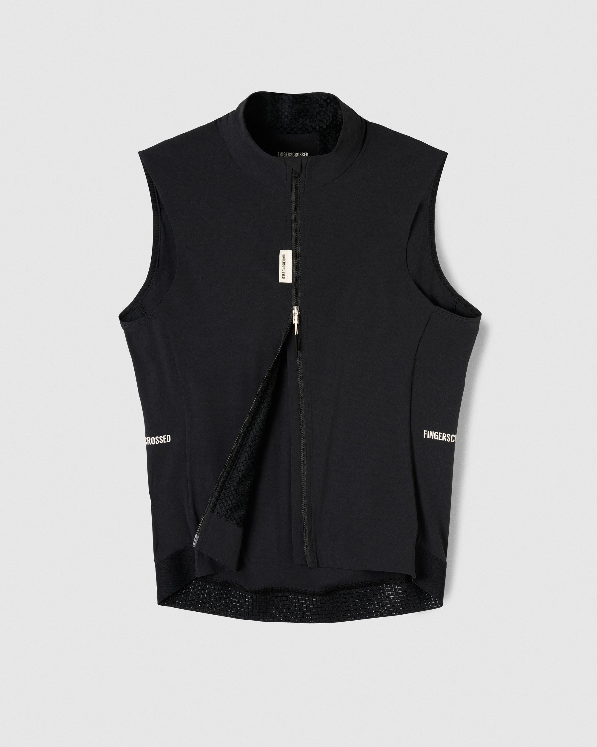 #ROAD WIND VEST INSULATED WOMEN BLACK