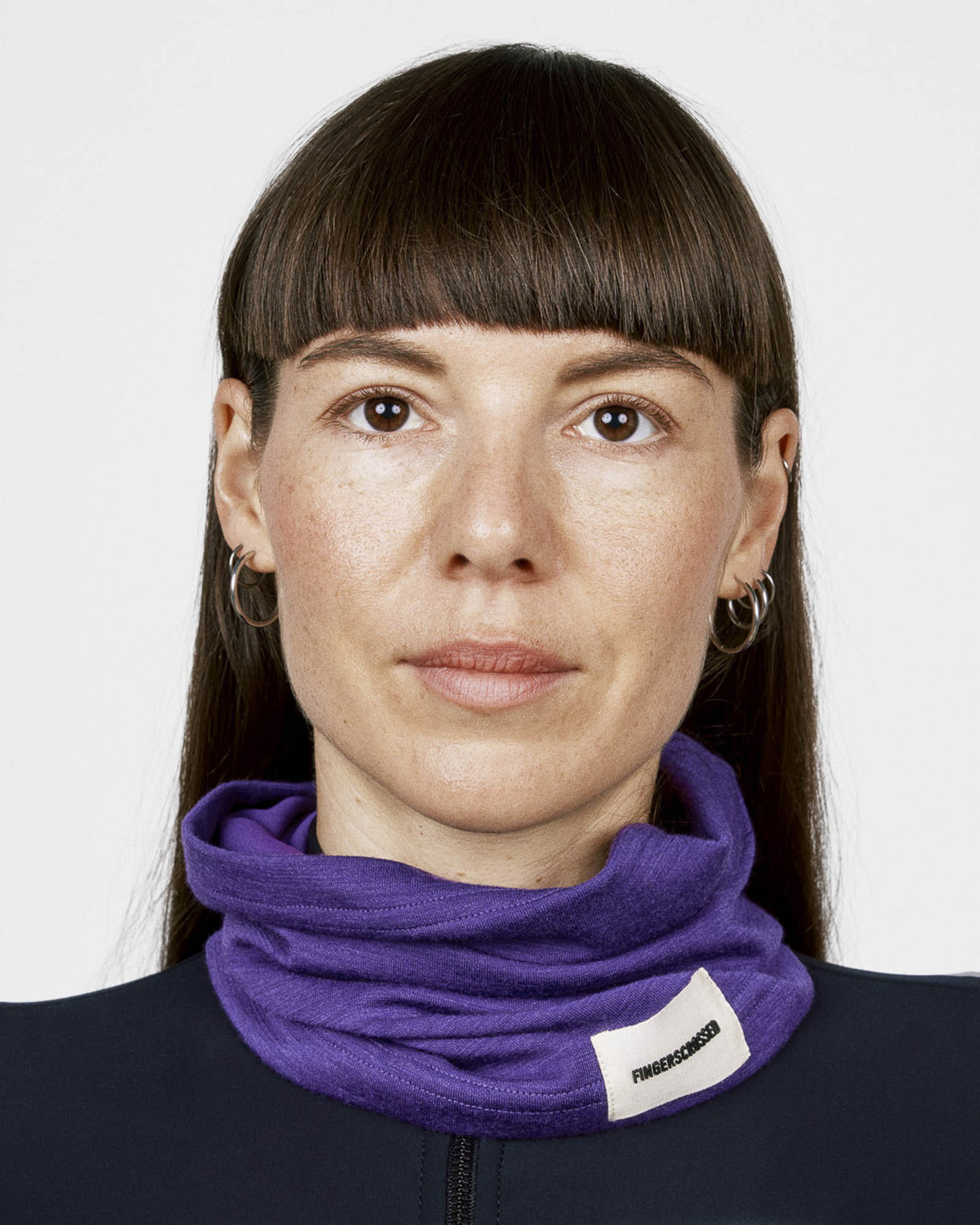 #TUBE SCARF VIOLET