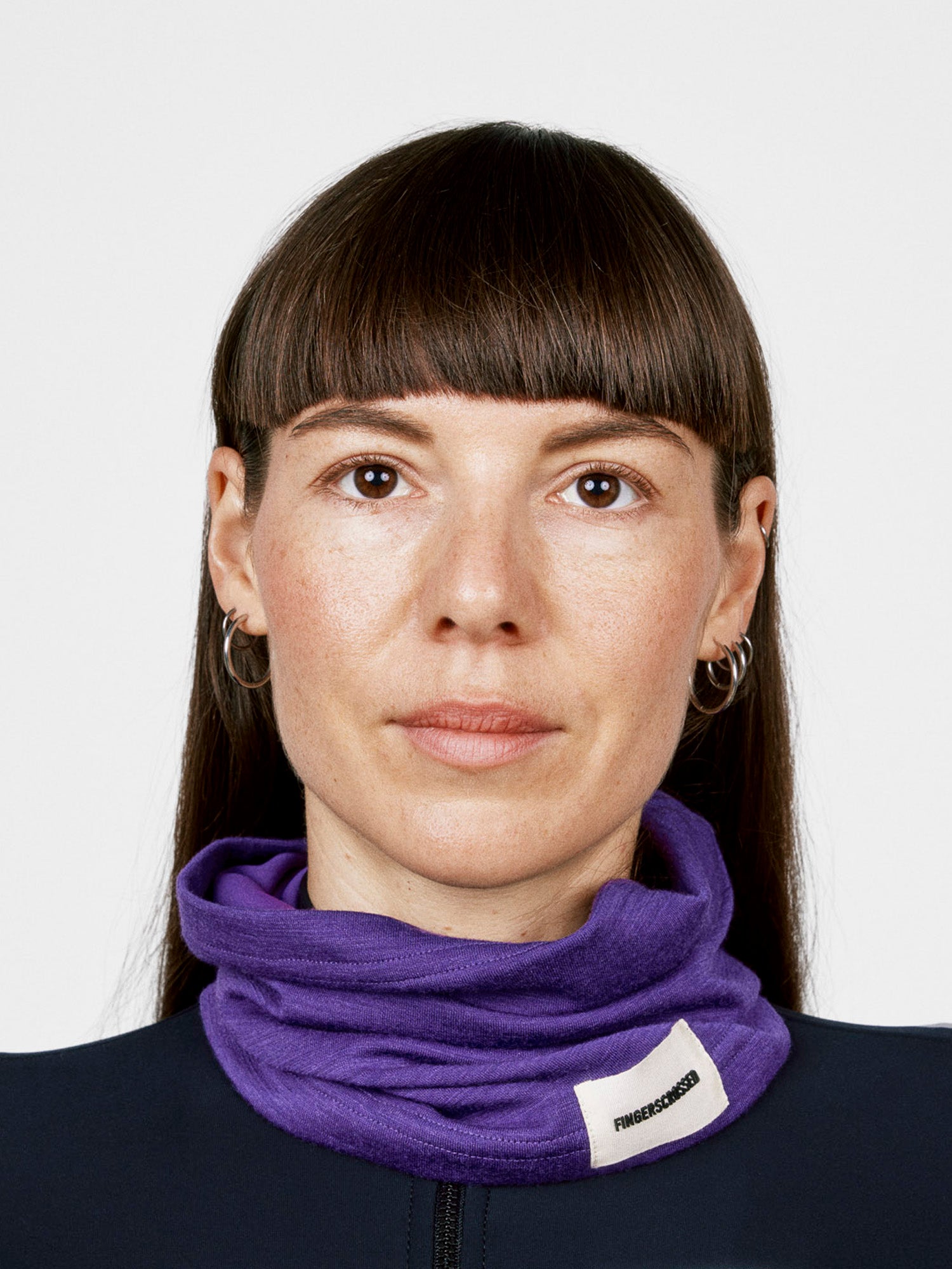 #TUBE SCARF VIOLET