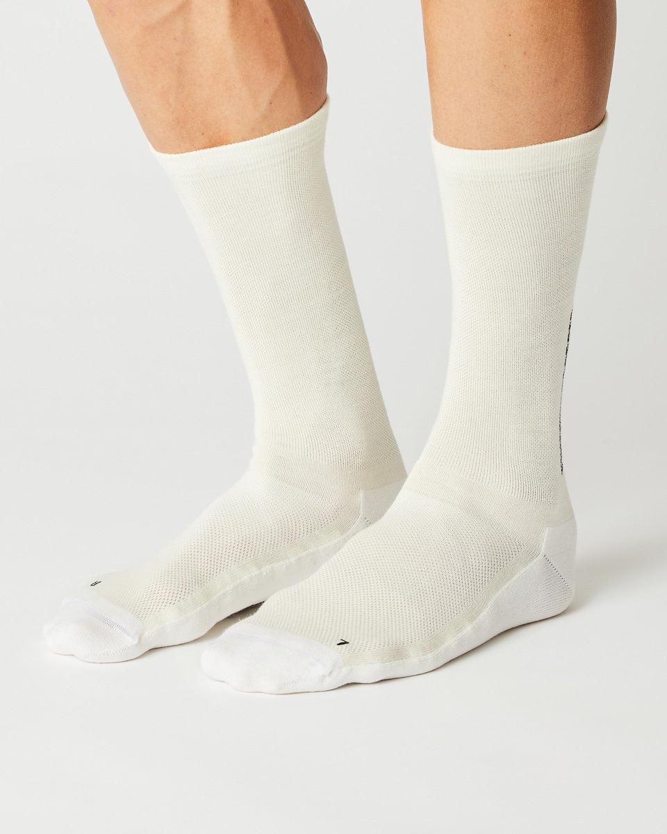 #LIGHT MERINO SILK CREME / WHITE
