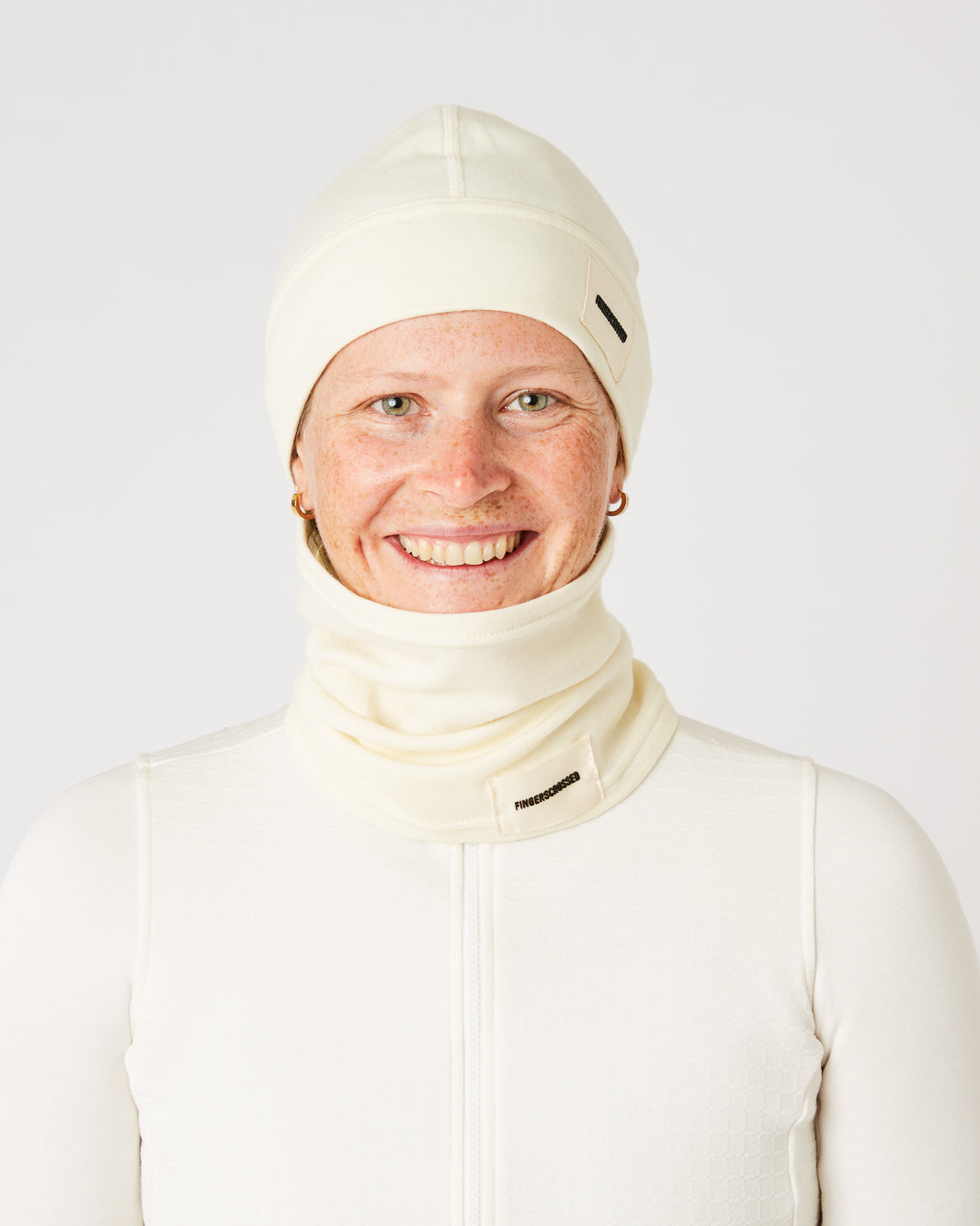 #2 SET BEANIE + TUBE SCARF TOFU